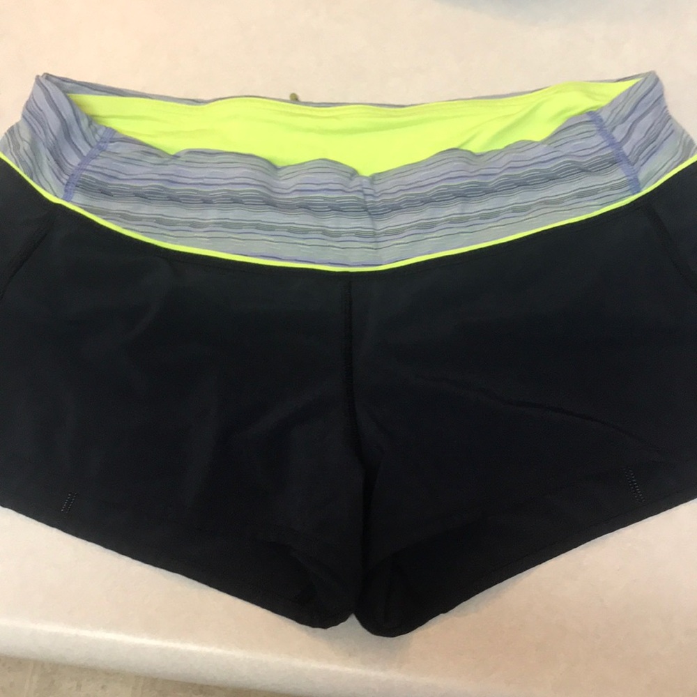 Lululemon speed shorts
